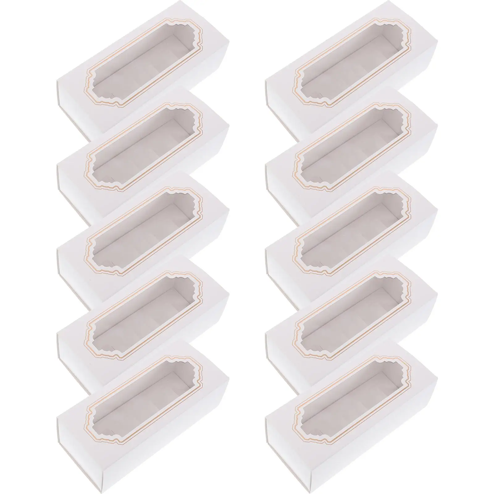 10 Pcs Chocolate Box Clear Charcuterie Para Stauffers Cookies White Gift Boxes Macaron
10 Pcs Chocolate Box Clear Charcuterie Para Stauffers Cookies White Gift Boxes Macaron