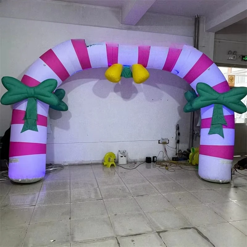 3 meters high inflatable Christmas candy arch Christmas street arch decoration inflatable, arch
3 meters high inflatable Christmas candy arch Christmas street arch decoration inflatable, arch
