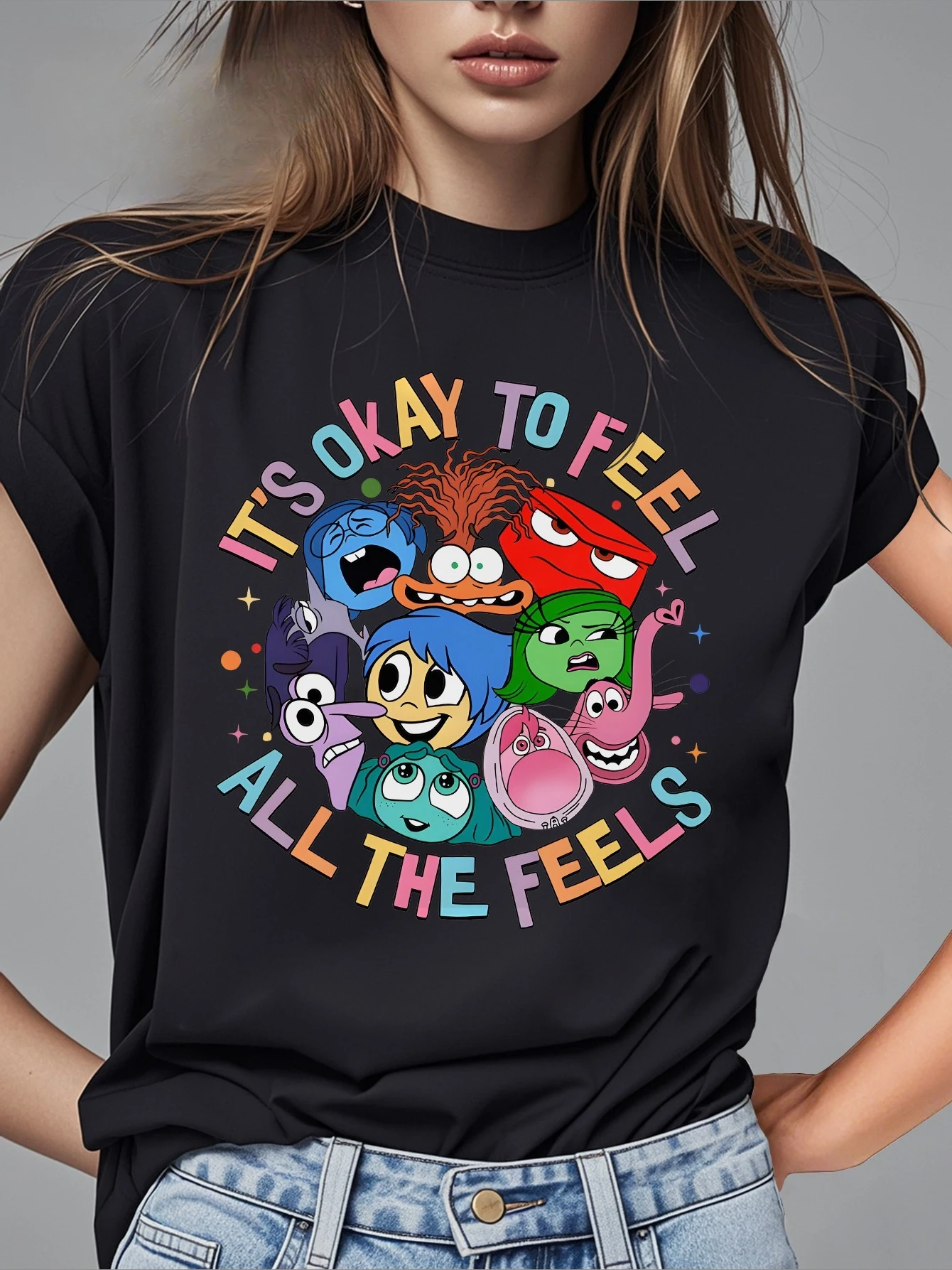 Hot-selling in Summer Cotton Crew Neck Short Sleeve T-shirt Women's Tee Graphic T-shirts Clothes A Gift for A Camping Trip
Hot-selling in Summer Cotton Crew Neck Short Sleeve T-shirt Women's Tee Graphic T-shirts Clothes A Gift for A Camping Trip