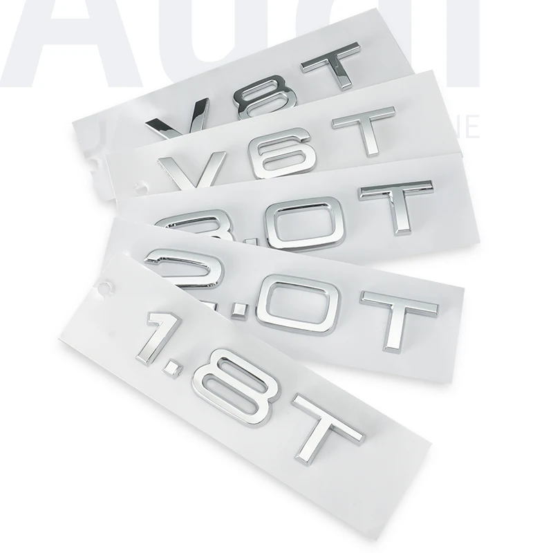 3D ABS Adhesive Chrome Black Car Trunk Number Letters Sticker For Audi A4 B8 A3 8P A6 C7 8V B9 B7 B6 C6 A5 Q5 C5 A1 Q3 C8 TT S3
3D ABS Adhesive Chrome Black Car Trunk Number Letters Sticker For Audi A4 B8 A3 8P A6 C7 8V B9 B7 B6 C6 A5 Q5 C5 A1 Q3 C8 TT S3