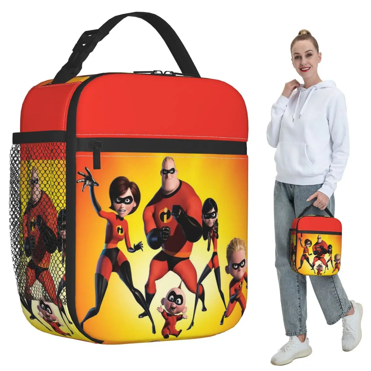 The Incredibles Cartoon Insulated Lunch Bag for Kids School Cooler Thermal Food Box Tote Leakproof Lunch Boxes Container
The Incredibles Cartoon Insulated Lunch Bag for Kids School Cooler Thermal Food Box Tote Leakproof Lunch Boxes Container