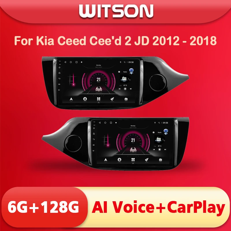 WITSON 9 inch Android 11 AI VOICE 1 Din in Dash Car radio For KIA CEED 2013-2017 Car auto stereo navigation
WITSON 9 inch Android 11 AI VOICE 1 Din in Dash Car radio For KIA CEED 2013-2017 Car auto stereo navigation