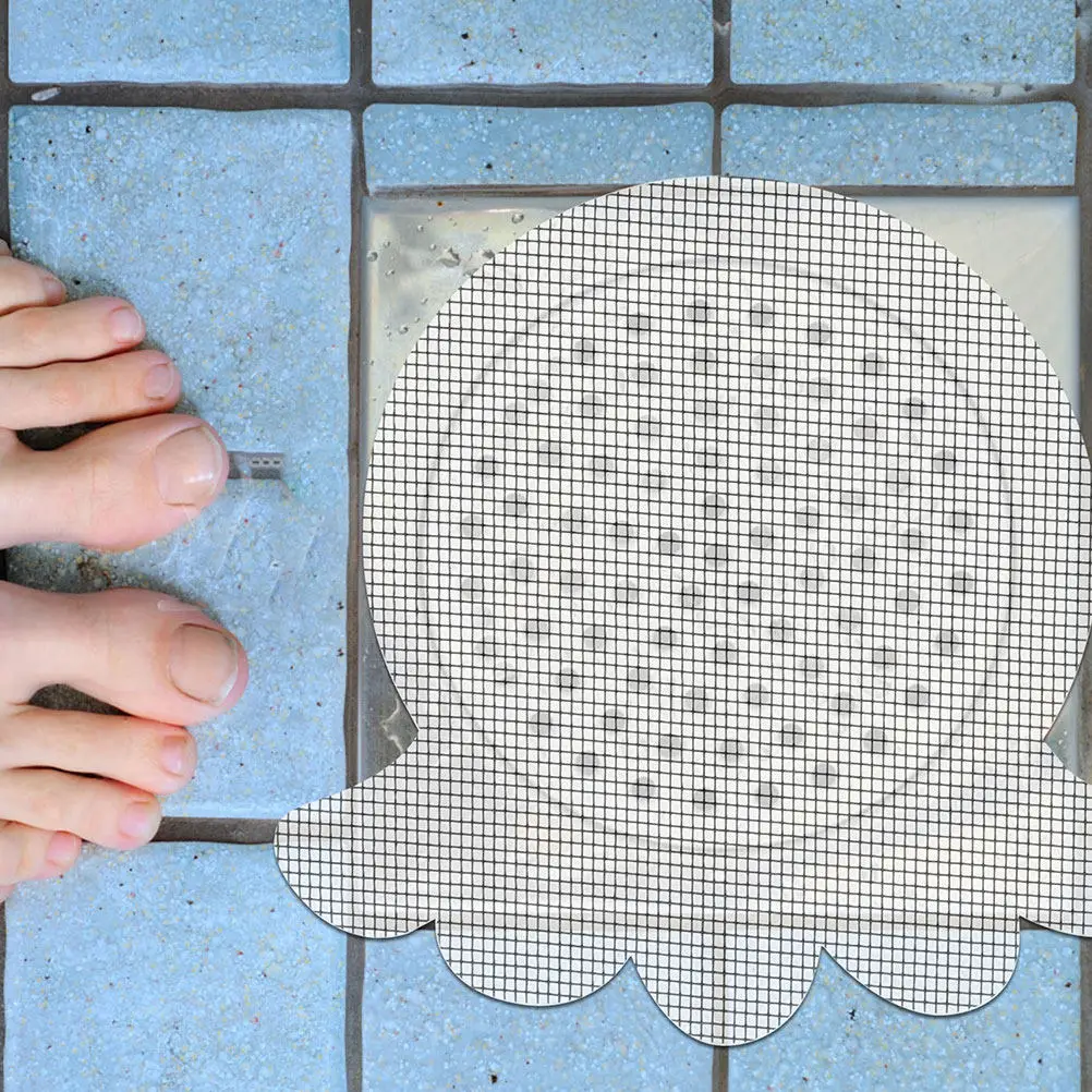 20Pcs Bathroom Drain Stickers Hair Filter Decals for Sink Bathtub Anti Clog Self Adhesive Easy to Use and Detach Quick Cleaning
20Pcs Bathroom Drain Stickers Hair Filter Decals for Sink Bathtub Anti Clog Self Adhesive Easy to Use and Detach Quick Cleaning