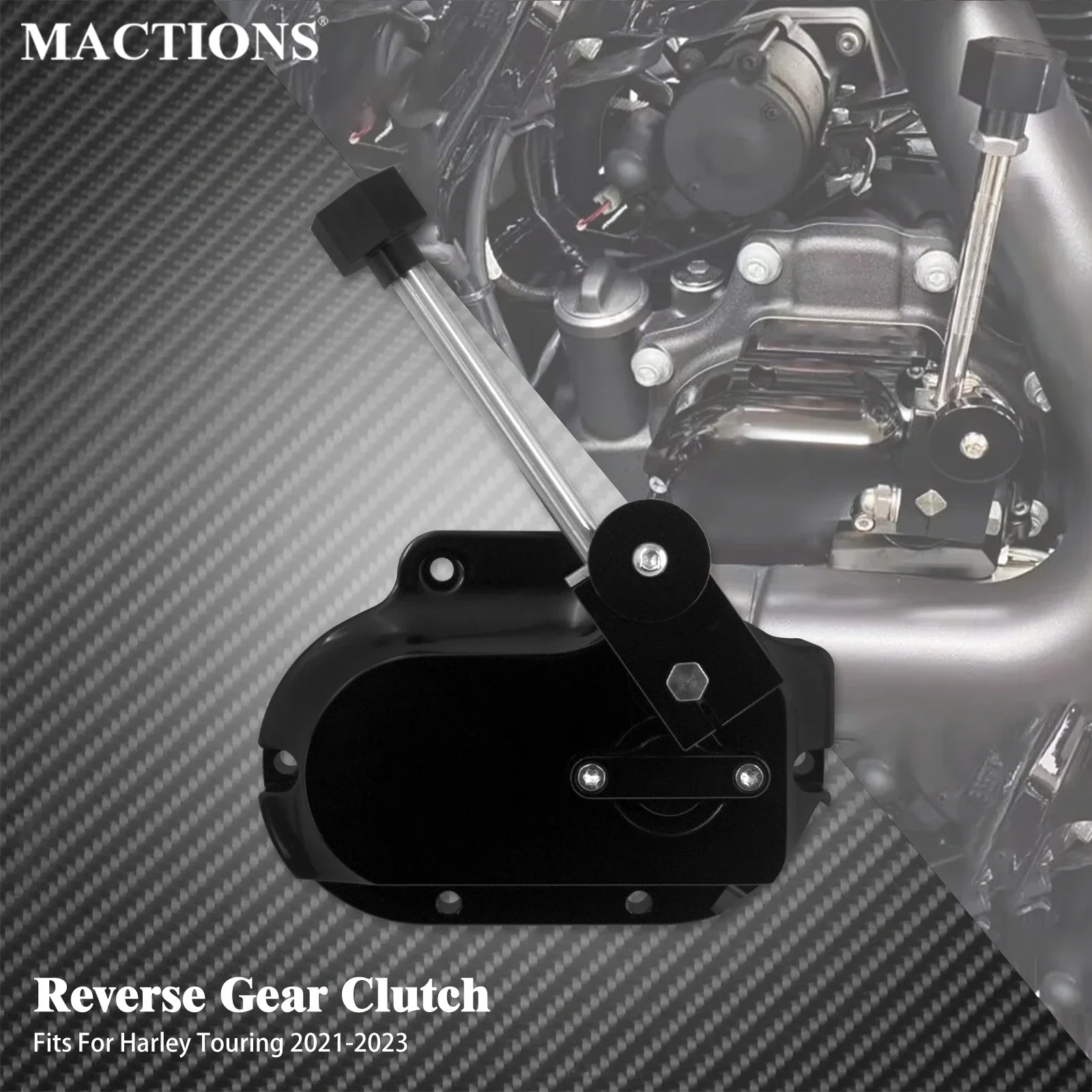 Motorcycle Reverse Gear System Air Aluminum 6-Speed Reverse Gear Kit for Harley Touring Road King Electra Grlide Ultra 2021-2023
Motorcycle Reverse Gear System Air Aluminum 6-Speed Reverse Gear Kit for Harley Touring Road King Electra Grlide Ultra 2021-2023