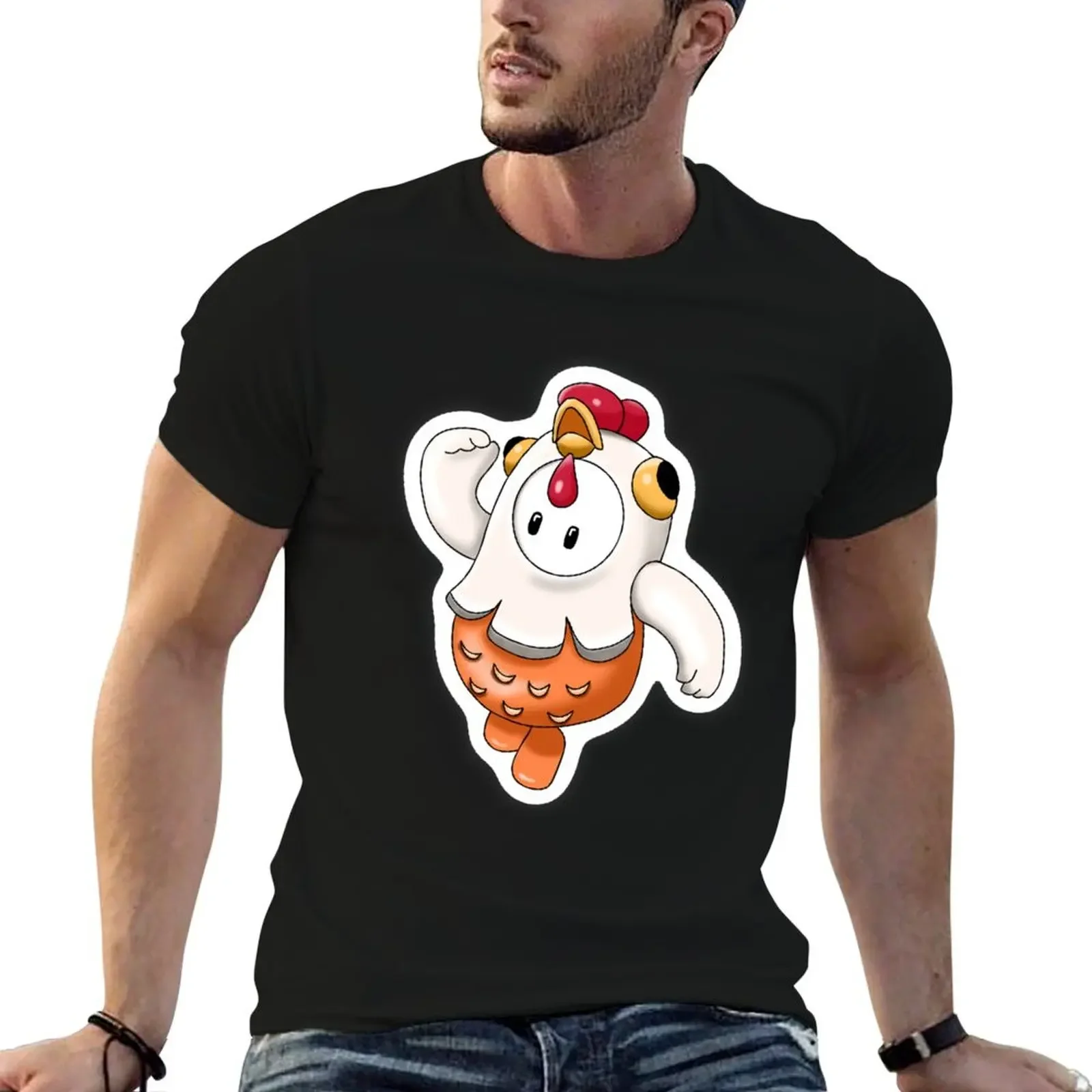 Chicken Guy T-Shirt cotton graphic tees funny gifts cute tops black t shirts for men
Chicken Guy T-Shirt cotton graphic tees funny gifts cute tops black t shirts for men