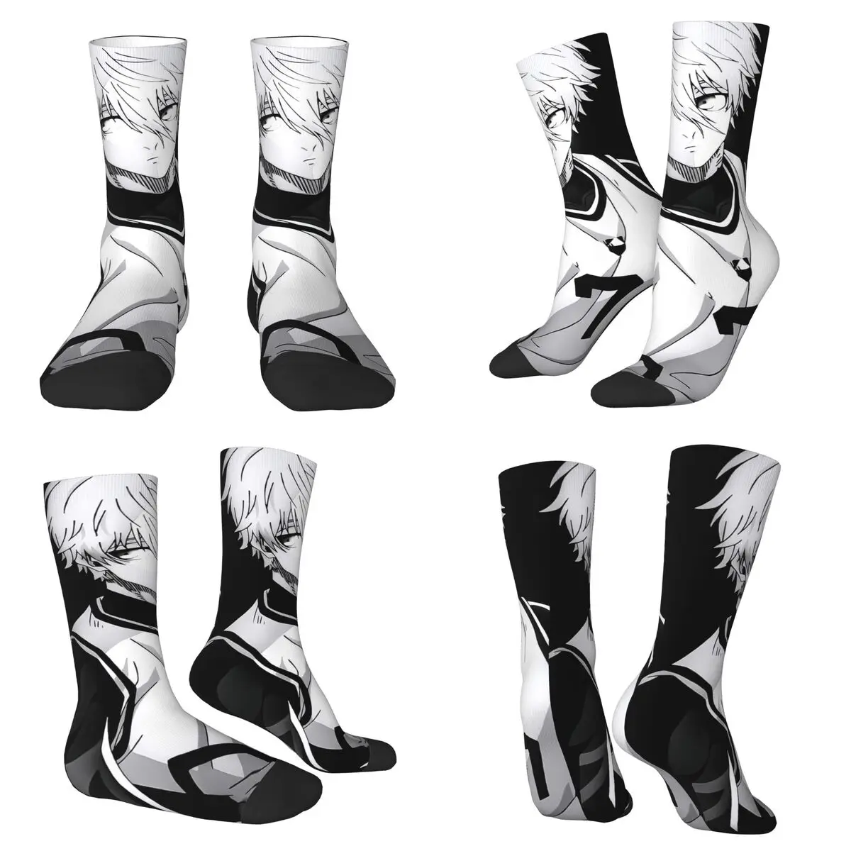 Seishiro Nagi Art Blue Lock, носки японского аниме, супер мягкие чулки в стиле Харадзюку, всесезонные длинные носки для унисекс, рождественские подарки
Seishiro Nagi Art Blue Lock, носки японского аниме, супер мягкие чулки в стиле Харадзюку, всесезонные длинные носки для унисекс, рождественские подарки