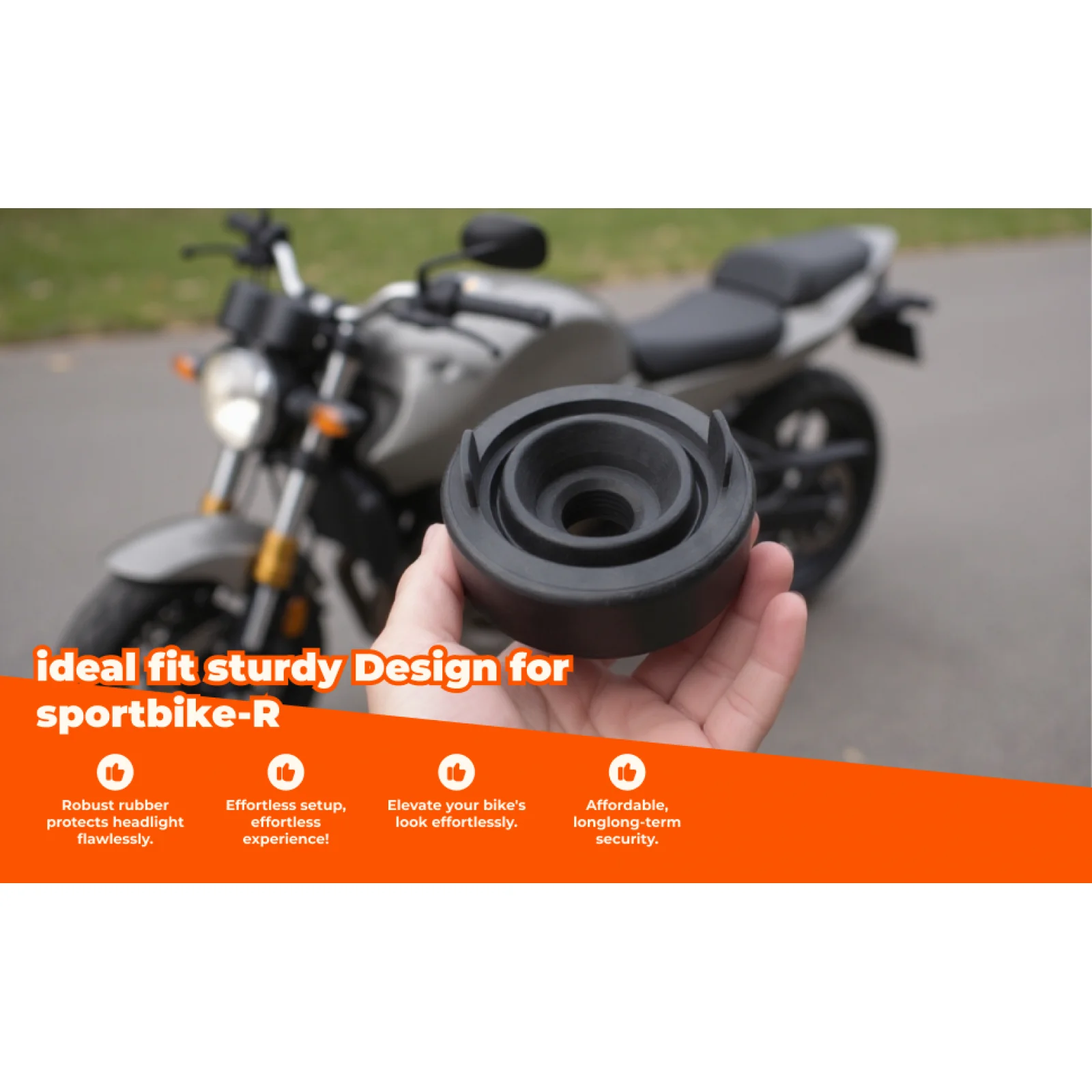 Protective Rubber Headlight Dust Cover Motorcycle Fairing Shield for Suzuki GSX1300BK B-king and GSXR Series
Protective Rubber Headlight Dust Cover Motorcycle Fairing Shield for Suzuki GSX1300BK B-king and GSXR Series