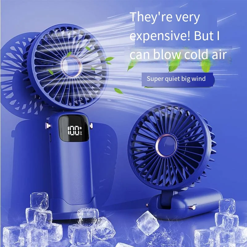 Handheld USB Small Fan Portable Digital Display silent Office Desk Student on Dormitory Charging Outdoor Fan 2024 new
Handheld USB Small Fan Portable Digital Display silent Office Desk Student on Dormitory Charging Outdoor Fan 2024 new