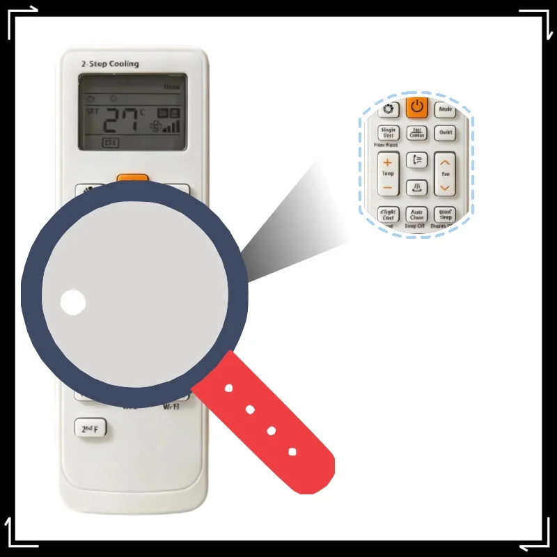 Compatible Samsung Split Heat Pump AC Remote, Replacement Controller for AR12HSFSHWKN DB93-14195G AR09/12/18/24HSFSHWK Series Ai
Compatible Samsung Split Heat Pump AC Remote, Replacement Controller for AR12HSFSHWKN DB93-14195G AR09/12/18/24HSFSHWK Series Ai