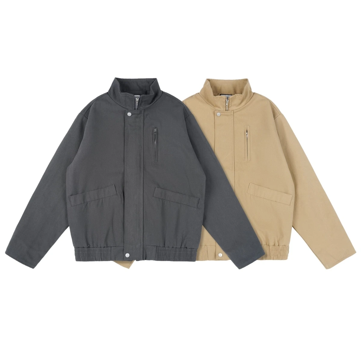 American Retro Heavyweight Canvas Detroit Workwear Jacket Washed Barn Style Harrington Coat Youth Trend PU Fabric Waterproof
American Retro Heavyweight Canvas Detroit Workwear Jacket Washed Barn Style Harrington Coat Youth Trend PU Fabric Waterproof