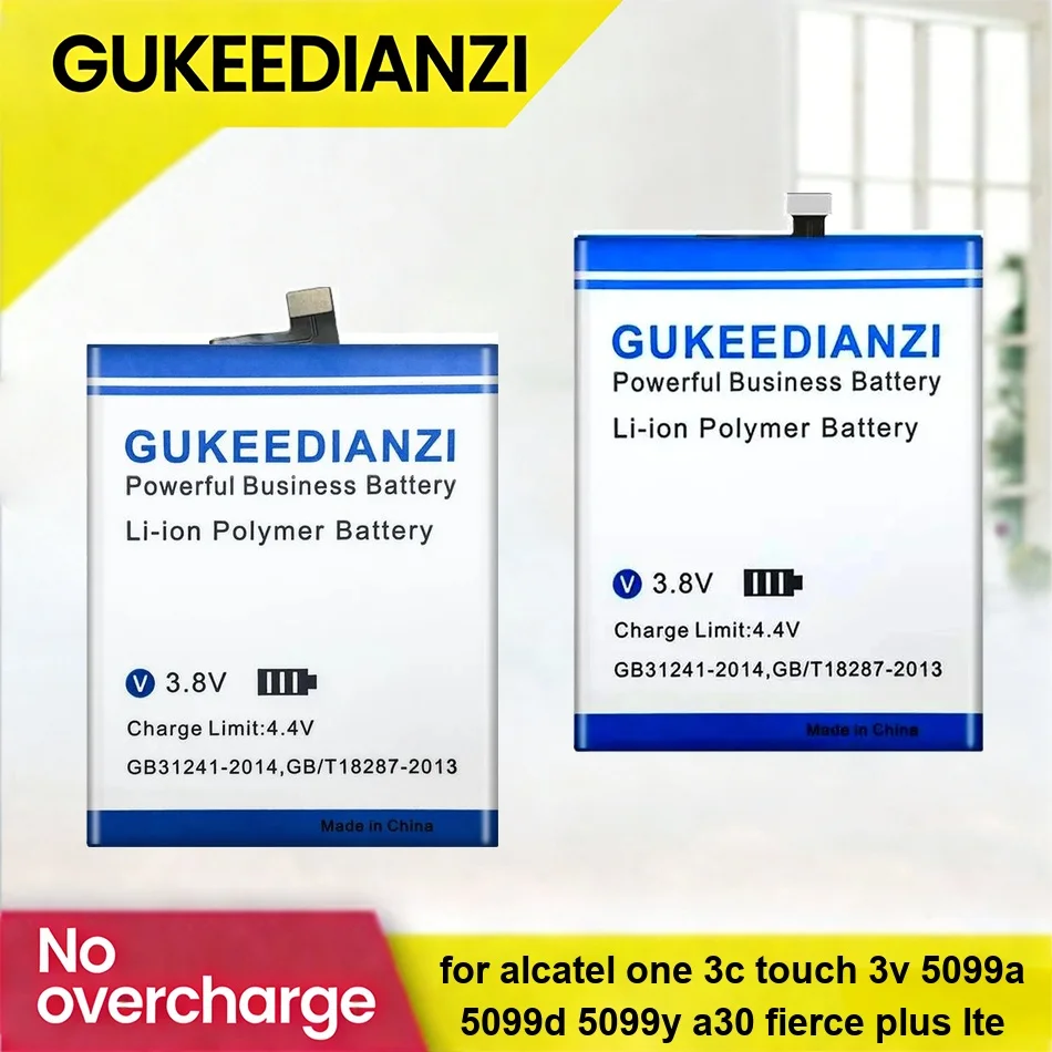 TLp029C1 TLp029C7 TLP029CC 3500-3650mAh For Alcatel One 3C Touch 3V 5099A 5099D 5099Y A30 Fierce Plus Lte Mobile Phone Battery
TLp029C1 TLp029C7 TLP029CC 3500-3650mAh For Alcatel One 3C Touch 3V 5099A 5099D 5099Y A30 Fierce Plus Lte Mobile Phone Battery
