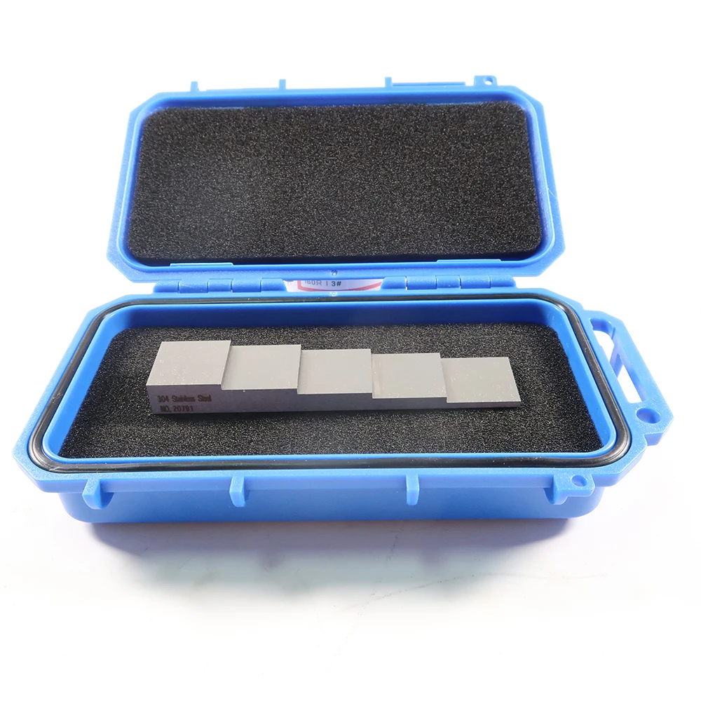 5 step 2- 4- 6- 8-10mm Metric Block 304 Stainless Steel calibration test block
5 step 2- 4- 6- 8-10mm Metric Block 304 Stainless Steel calibration test block