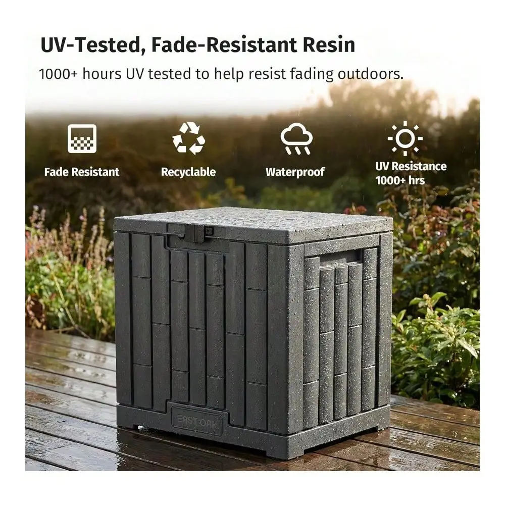 Storage Box, 31 Gallon Deck Box Indoor And Outdoor Use, Waterproof Resin Storage Bin For Package Delivery, Patio Cushions, Gard
Storage Box, 31 Gallon Deck Box Indoor And Outdoor Use, Waterproof Resin Storage Bin For Package Delivery, Patio Cushions, Gard