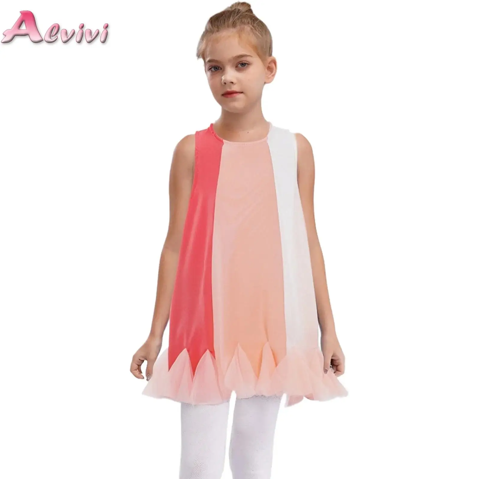 Fashion Girls Dress Color Block Contrast Ruffled Hem Everyday Party Dress Birthday Party Wedding Photography Clothes 5-16 Years
Fashion Girls Dress Color Block Contrast Ruffled Hem Everyday Party Dress Birthday Party Wedding Photography Clothes 5-16 Years