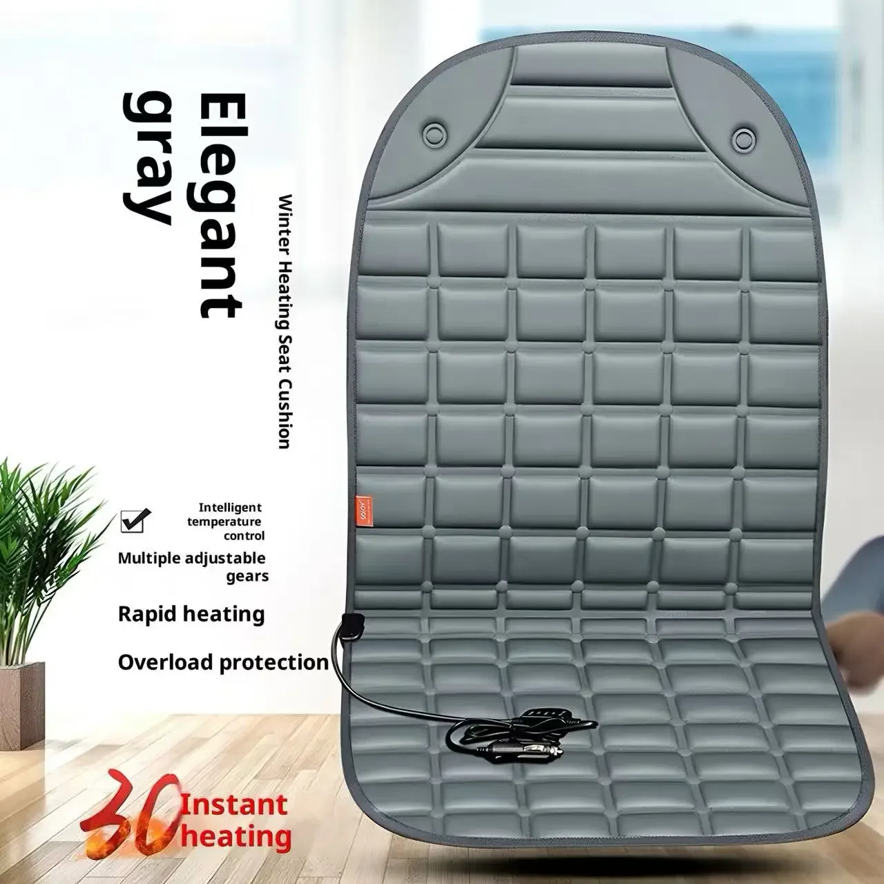 Автомобильная подушка сиденья с подогревом, одноместное двойное сиденье, зимняя подушка для сиденья автомобиля, универсальная автомобильная подушка сиденья с электрическим подогревом, 12 В для автомобиля
Автомобильная подушка сиденья с подогревом, одноместное двойное сиденье, зимняя подушка для сиденья автомобиля, универсальная автомобильная подушка сиденья с электрическим подогревом, 12 В для автомобиля
