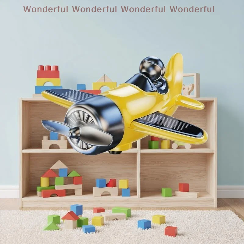 Sustainable Solar Powered Spinning Airplane, Auto Decor for Car Dashboard 1PC
Sustainable Solar Powered Spinning Airplane, Auto Decor for Car Dashboard 1PC