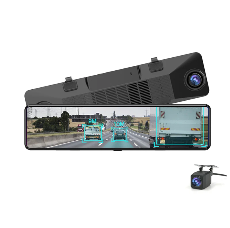 12 Inch 4G Smart Driving Recorder Android 8.1GPS Navigation ADAS WiFi Car Camera Rearview Mirror Remote HD 1080P Dashcam
12 Inch 4G Smart Driving Recorder Android 8.1GPS Navigation ADAS WiFi Car Camera Rearview Mirror Remote HD 1080P Dashcam