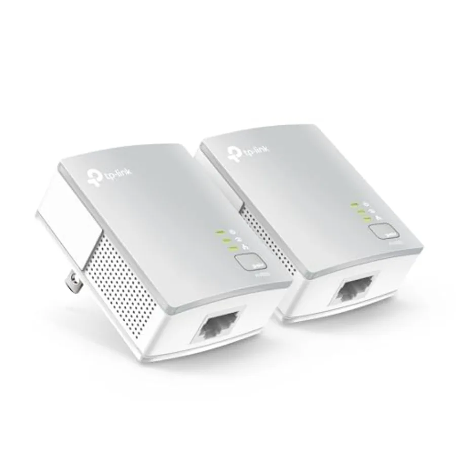 Комплект Powerline Ethernet-адаптеров AV600 - гигабитный порт, подключение Plug and Play, энергосберегающий, наноразмерный сетевой адаптер Powerline TL-PA40
Комплект Powerline Ethernet-адаптеров AV600 - гигабитный порт, подключение Plug and Play, энергосберегающий, наноразмерный сетевой адаптер Powerline TL-PA40
