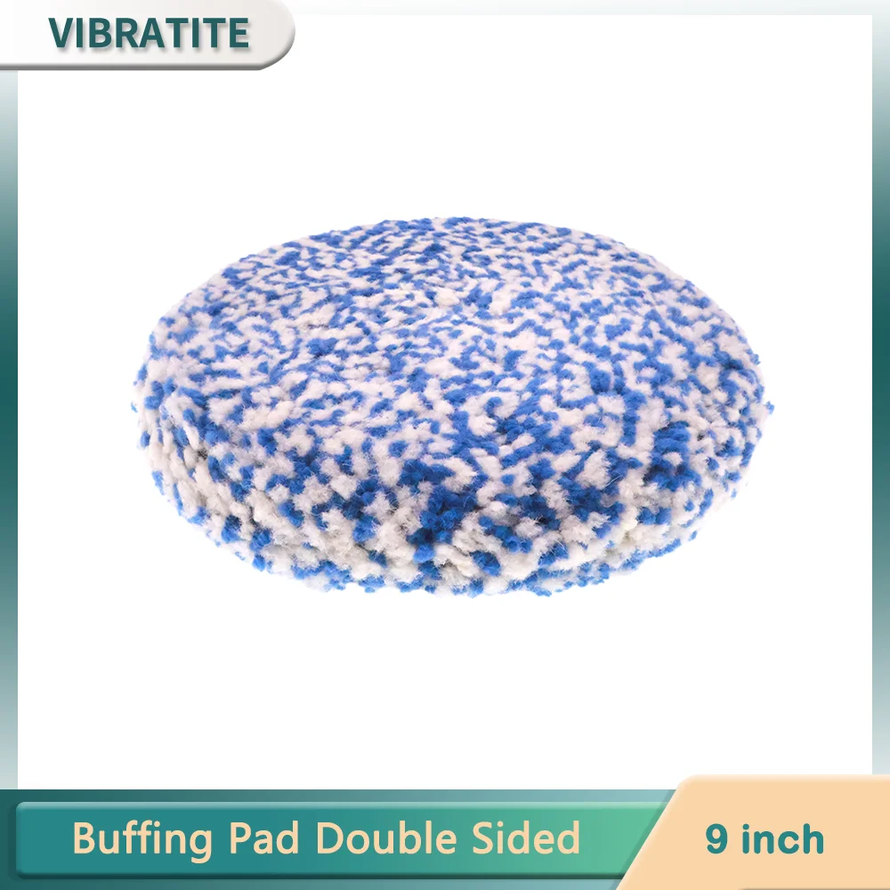 9Inch Wool Polishing & Buffing Pad Double Sided 100% Wool Pads for Automotive Marine Truck RV Motorcycles Metal Surfaces
9Inch Wool Polishing & Buffing Pad Double Sided 100% Wool Pads for Automotive Marine Truck RV Motorcycles Metal Surfaces