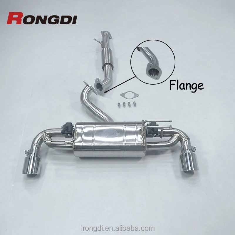 Modification High Temperature Resistant 304 Stainless Steel Catback for yaris Gr 1.6t Superior Quality Exhaust Pipe
Modification High Temperature Resistant 304 Stainless Steel Catback for yaris Gr 1.6t Superior Quality Exhaust Pipe