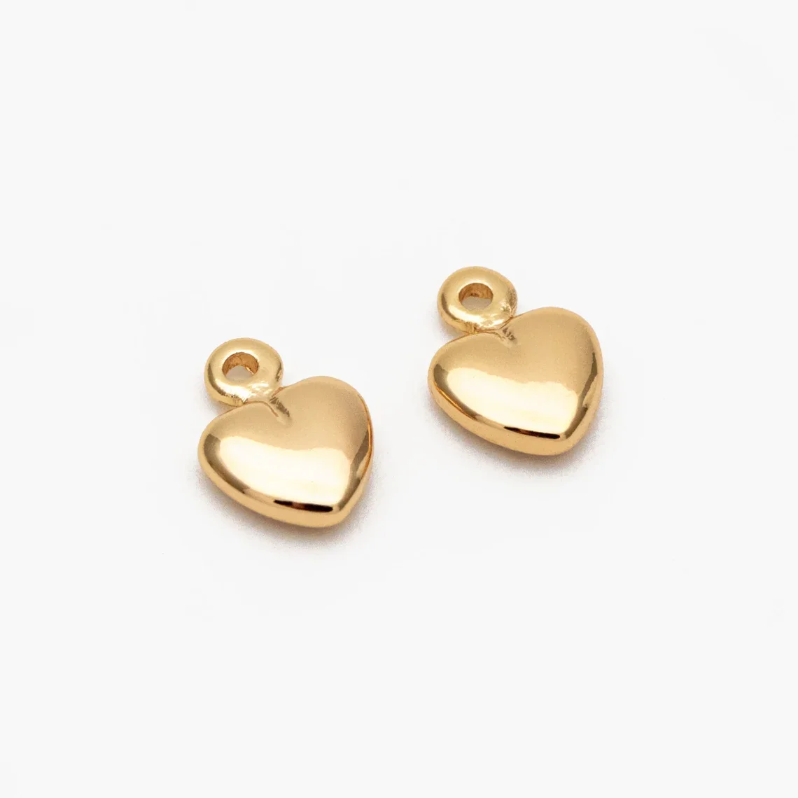 50pcs Gold Heart Charm 8x6mm, 18K Gold Plated Copper, Jewelry Making, Diy Material, Jewelry Supplies
50pcs Gold Heart Charm 8x6mm, 18K Gold Plated Copper, Jewelry Making, Diy Material, Jewelry Supplies