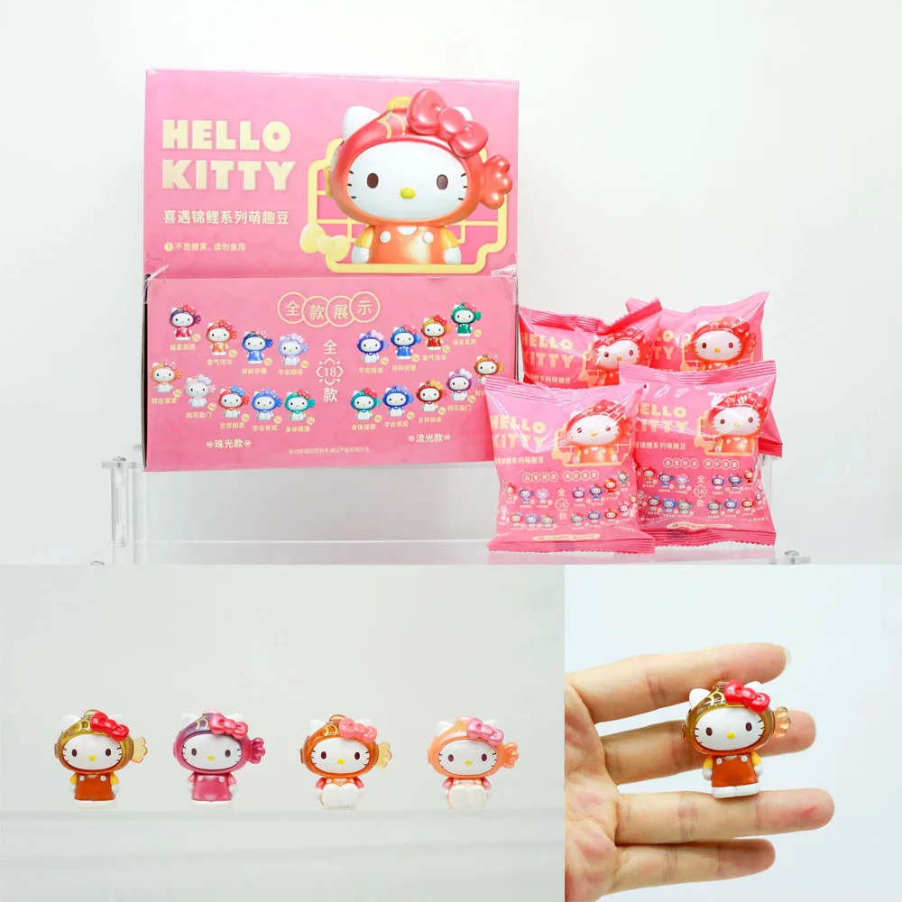 Lovely Cute Kawaii Sanrio Hello Kitty Lucky Koi Encounter Blind Bag Gifts Toy Model Anime Figures Collect Ornaments
Lovely Cute Kawaii Sanrio Hello Kitty Lucky Koi Encounter Blind Bag Gifts Toy Model Anime Figures Collect Ornaments