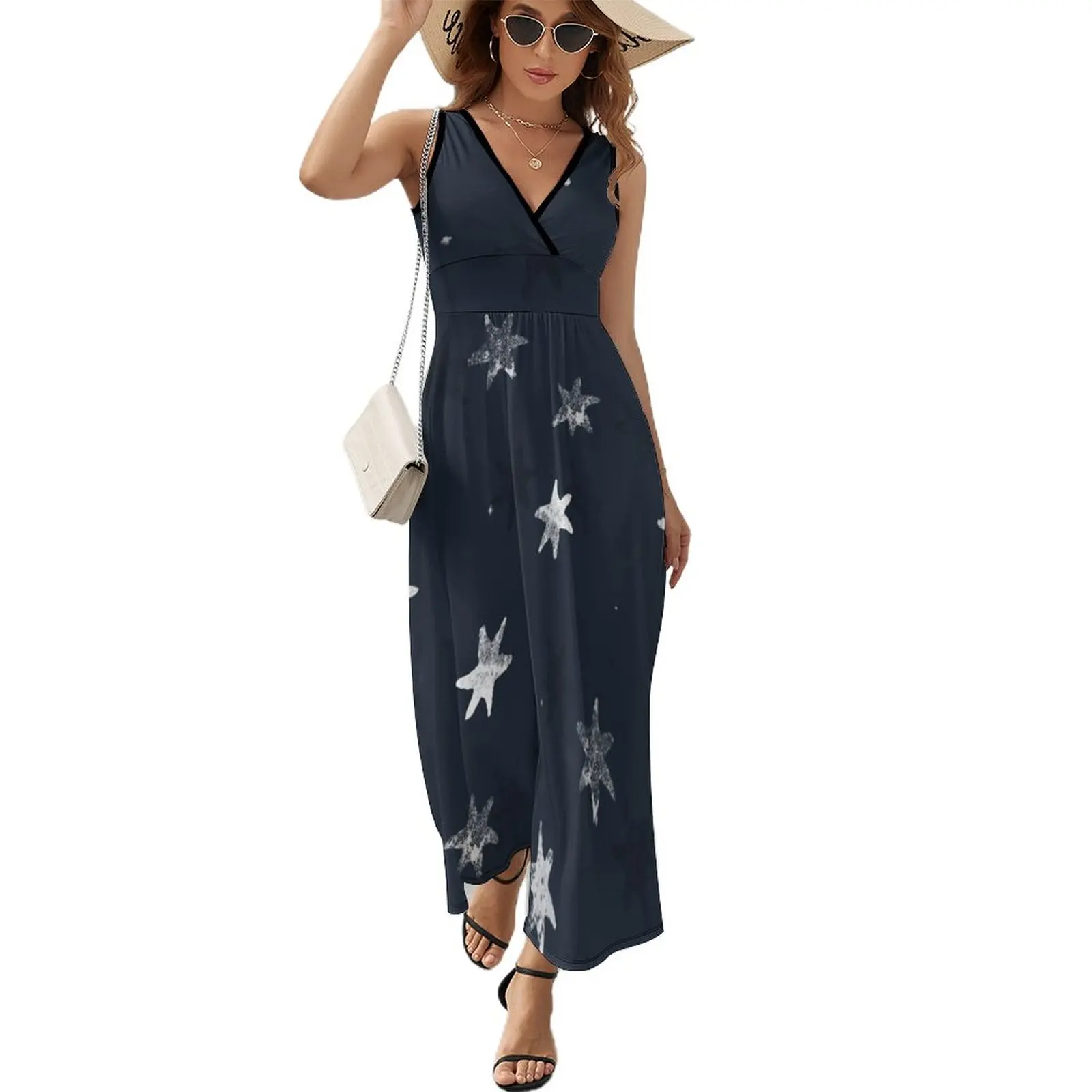 Stamped Star Sleeveless Dress summer dresses Women long dress summer dresses ladies 2024 evening dresses luxury 2024
Stamped Star Sleeveless Dress summer dresses Women long dress summer dresses ladies 2024 evening dresses luxury 2024