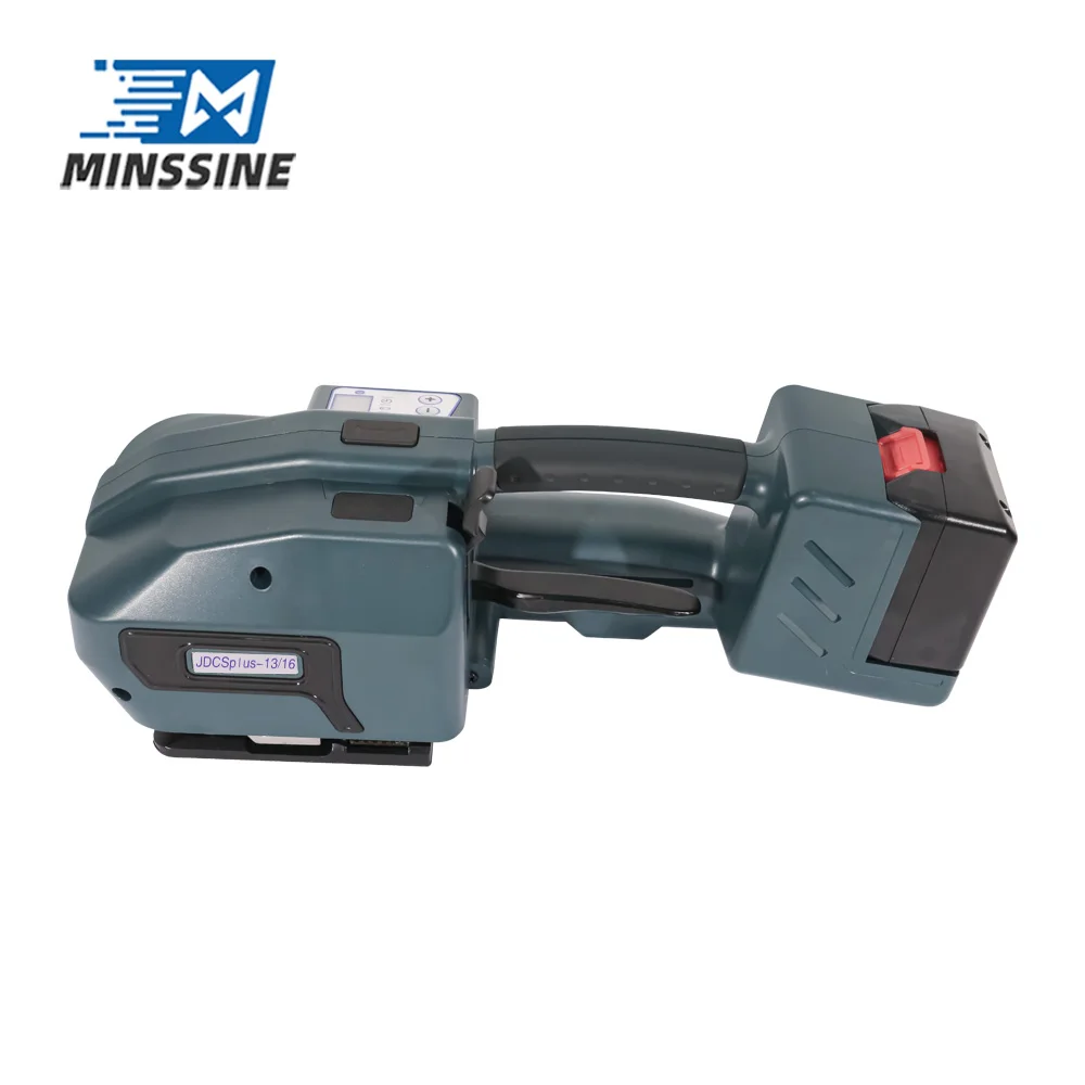 Easy To Operate Portable Strapping Machine Battery Strapping Tool JDCSplus PP/PET Strapping Welding And Cutting 
Easy To Operate Portable Strapping Machine Battery Strapping Tool JDCSplus PP/PET Strapping Welding And Cutting