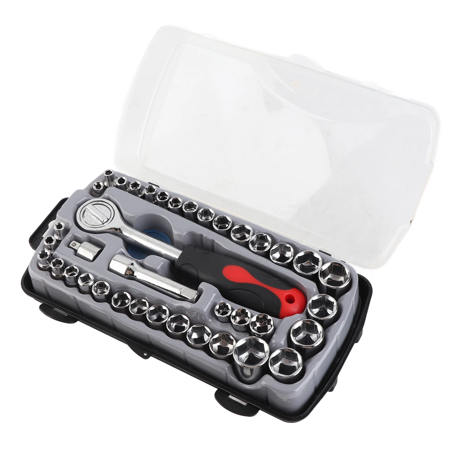 40 шт. набор головок, практичный набор инструментов для ремонта мотоцикла, велосипеда, бытовой аппаратный инструмент, шестигранный торцевой ключ с храповым механизмом
40 шт. набор головок, практичный набор инструментов для ремонта мотоцикла, велосипеда, бытовой аппаратный инструмент, шестигранный торцевой ключ с храповым механизмом
