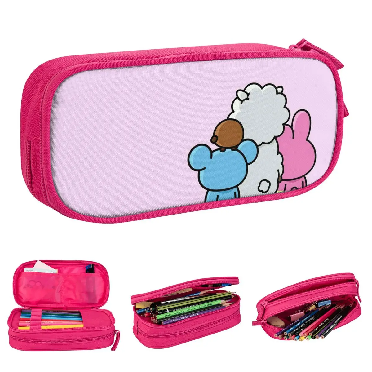 Kpop Cartoon Pencil Cases Music Pencil Box Pen Box Kids Large Storage Bag School Supplies Zipper Stationery
Kpop Cartoon Pencil Cases Music Pencil Box Pen Box Kids Large Storage Bag School Supplies Zipper Stationery