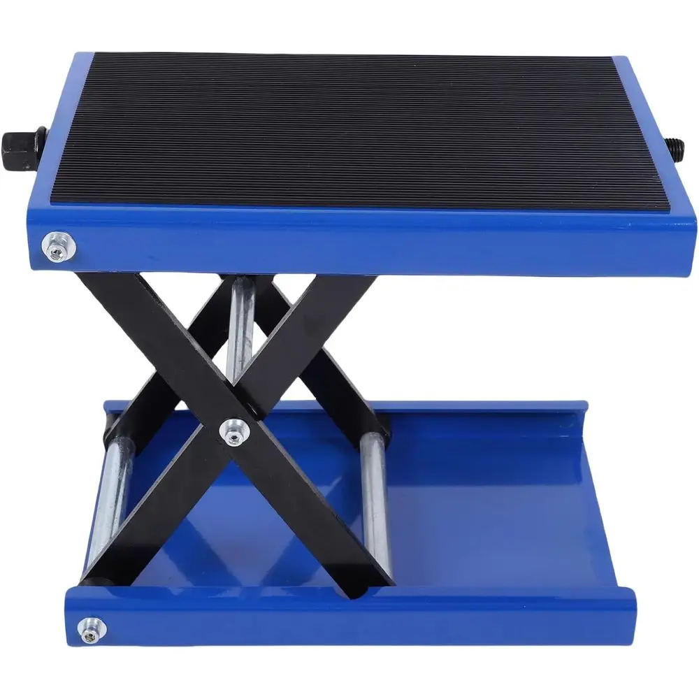 Ножничный домкрат емкостью 500 кг с регулируемой высотой для мотоциклов размером 3,35–13,39 дюйма со складной центральной подставкой
Ножничный домкрат емкостью 500 кг с регулируемой высотой для мотоциклов размером 3,35–13,39 дюйма со складной центральной подставкой