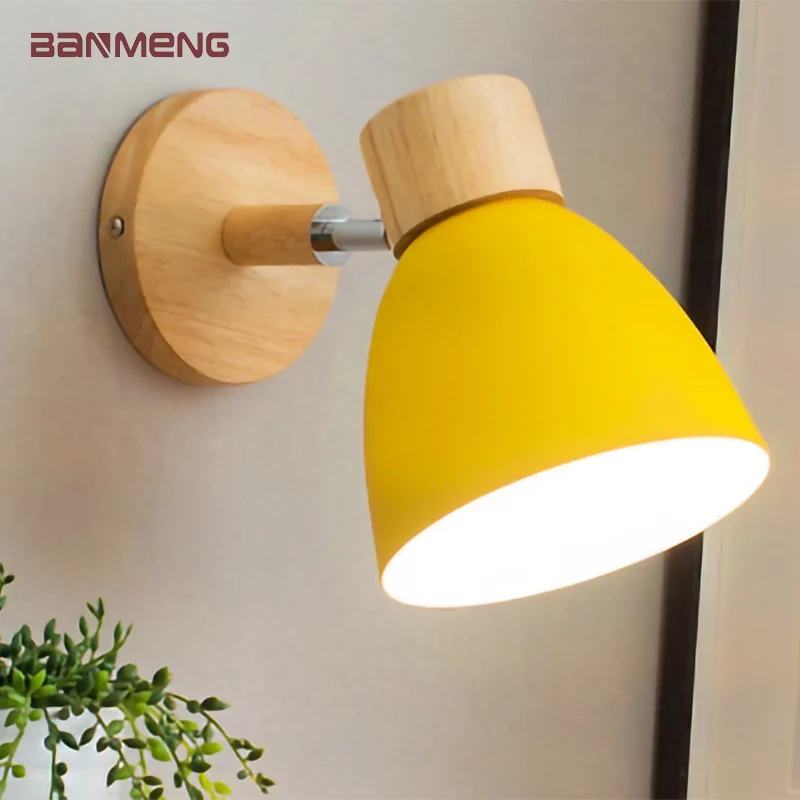 Nordic E27 LED wall lamp wood modern sconces light indoor lighting home decor for bedside bedroom living room kitchen study
Nordic E27 LED wall lamp wood modern sconces light indoor lighting home decor for bedside bedroom living room kitchen study