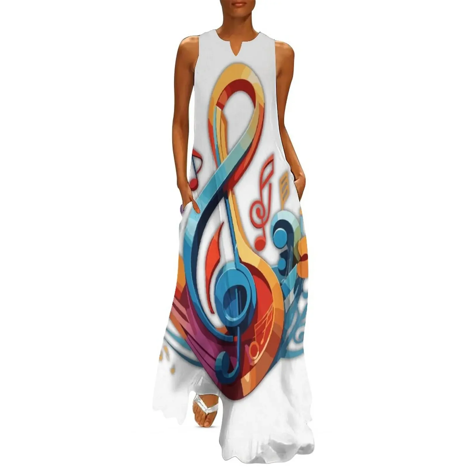 Harmonious Creativity Unveiled: The Musical Note Long Dress Clothing Summer dresses for women Dress
Harmonious Creativity Unveiled: The Musical Note Long Dress Clothing Summer dresses for women Dress