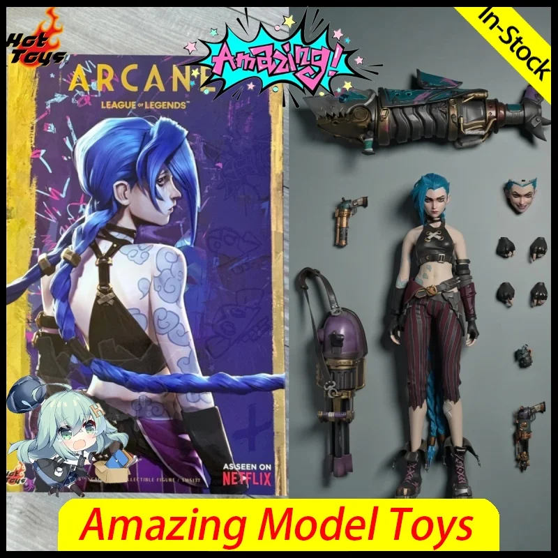 In Stock Original HOTTOYS HT 1/6 TMS137 Arcane: League Of Legends Jinx Action Figures 12inch Collectible Model Toys Gifts
In Stock Original HOTTOYS HT 1/6 TMS137 Arcane: League Of Legends Jinx Action Figures 12inch Collectible Model Toys Gifts
