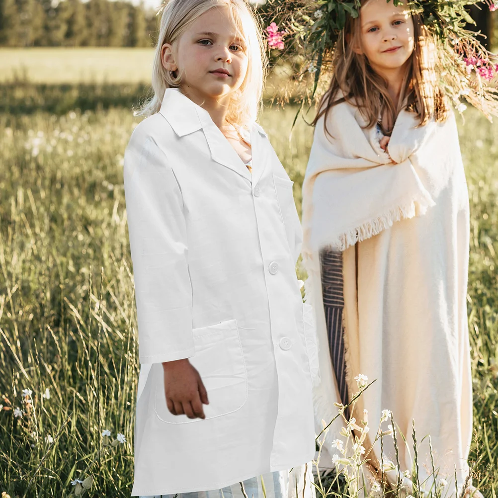 Children's Lab Coat Costumes for Kids Clothing Scientist Coats Lovely Fabric Decorative Clothes Primary School
Children's Lab Coat Costumes for Kids Clothing Scientist Coats Lovely Fabric Decorative Clothes Primary School