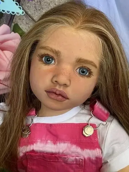 41''Reborn Baby Aloenka Limited Supply Customized By Artist Light Tanned Skin Painted Hand-Rooted Hair With Cloth Body
41''Reborn Baby Aloenka Limited Supply Customized By Artist Light Tanned Skin Painted Hand-Rooted Hair With Cloth Body