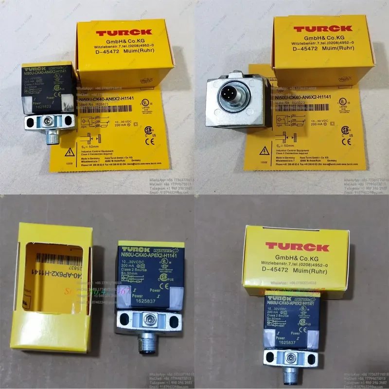 1PC NI50U-CK40-AP6X2-H1141 -AN6X2-H1141 Turck Proximity Switch Sensor New High-Quality
1PC NI50U-CK40-AP6X2-H1141 -AN6X2-H1141 Turck Proximity Switch Sensor New High-Quality