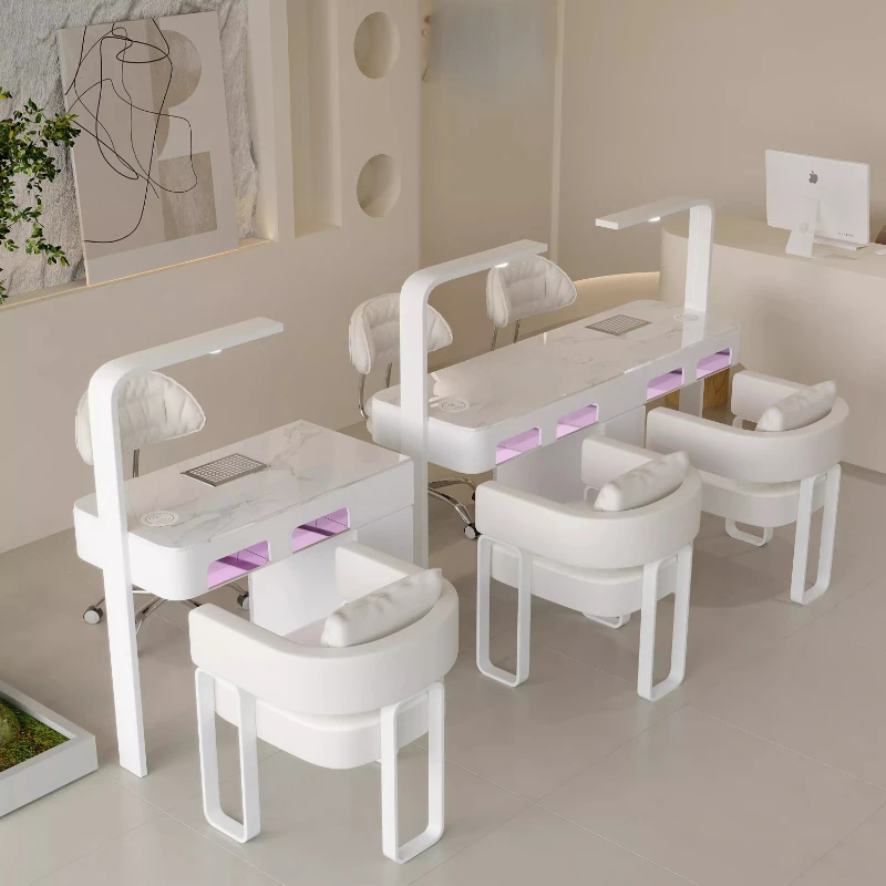 Modern Drawer Nail Desk Led Light Manicure Tables Nail Salon Vacuum Cleaner Estetista Replica Tavolo Manicure Hotel Furniture
Modern Drawer Nail Desk Led Light Manicure Tables Nail Salon Vacuum Cleaner Estetista Replica Tavolo Manicure Hotel Furniture