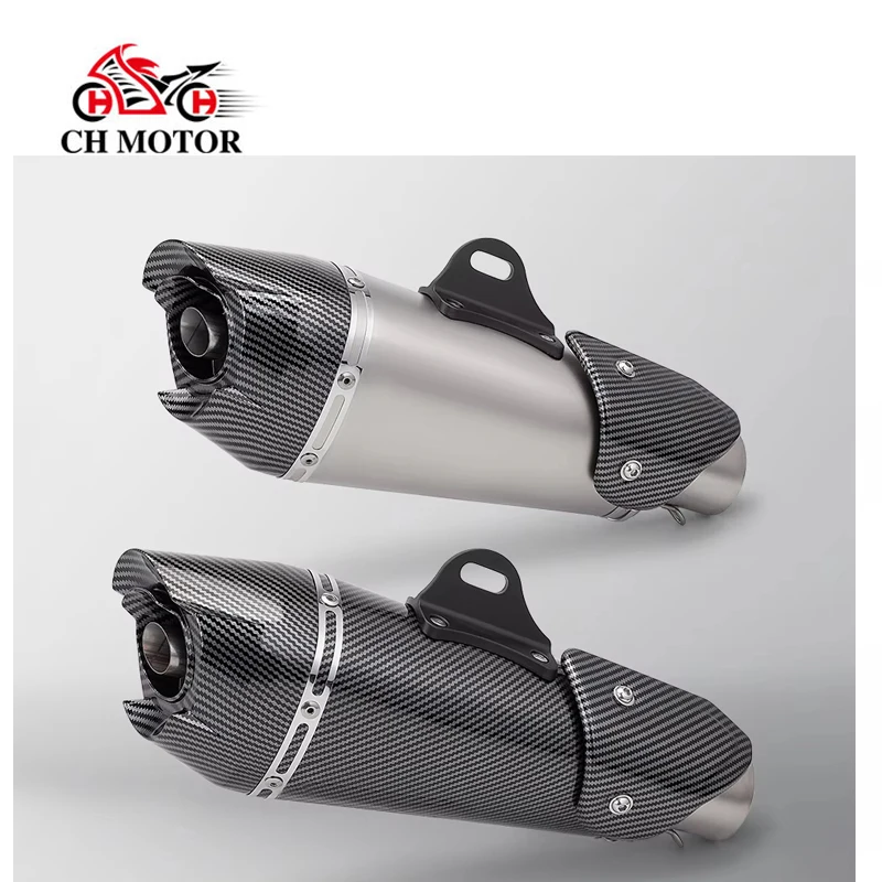 51MM Universal Motorcycle Exhaust Pipe AT2 Muffler Escapes Para Motos For ZX6R R1 R3 Ninja250 MT09 MT07 Z900 motorcycle parts
51MM Universal Motorcycle Exhaust Pipe AT2 Muffler Escapes Para Motos For ZX6R R1 R3 Ninja250 MT09 MT07 Z900 motorcycle parts