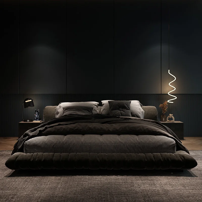 Safe Sleeping Bed Princess Black Design European Rectangle Modern Save Space Creative Bed Bed Beliche Lounge Suite Furniture
Safe Sleeping Bed Princess Black Design European Rectangle Modern Save Space Creative Bed Bed Beliche Lounge Suite Furniture
