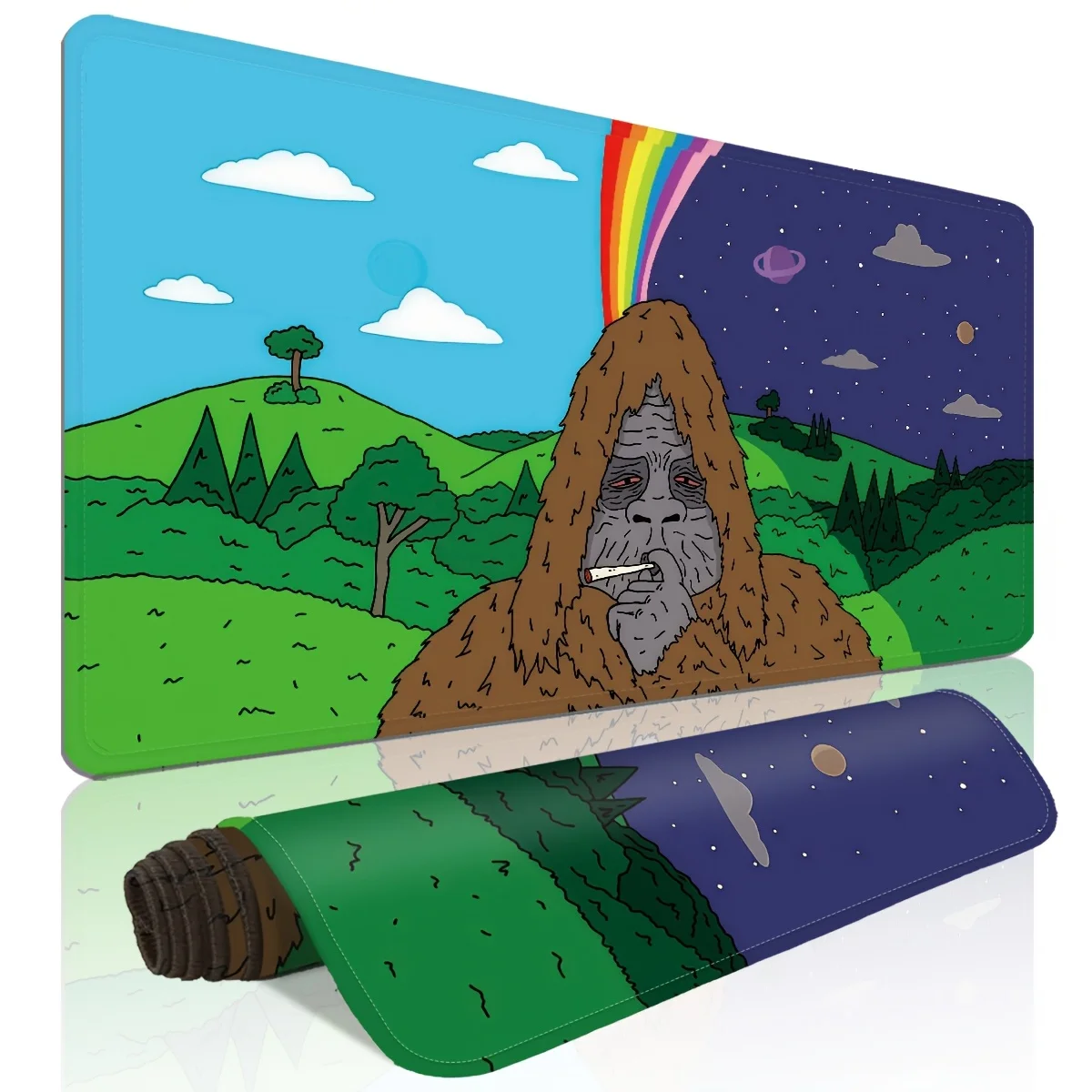 Большой коврик для мыши Simple Drawing Fantasy Gorilla с точной прошитой кромкой, 1000×500, моющийся, нескользящий коврик для клавиатуры для работы
Большой коврик для мыши Simple Drawing Fantasy Gorilla с точной прошитой кромкой, 1000×500, моющийся, нескользящий коврик для клавиатуры для работы