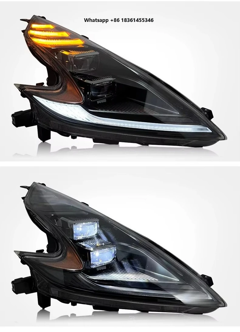 Фары для Nissan 370Z (2009-2021), автомобильные запчасти, передние фары, модернизированные, Plug and Play
Фары для Nissan 370Z (2009-2021), автомобильные запчасти, передние фары, модернизированные, Plug and Play