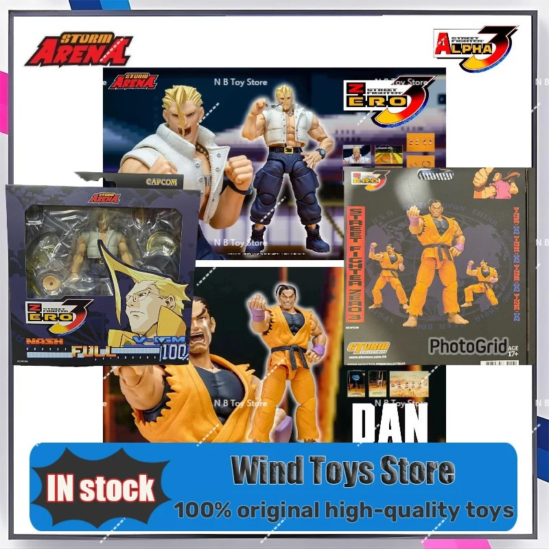 In Stock Original From Storm Venue Limited Version NASH-DAN-STREET FIGHTER ALPHA 3 STORM ARENA 1/12 Scale Collectibles Gift
In Stock Original From Storm Venue Limited Version NASH-DAN-STREET FIGHTER ALPHA 3 STORM ARENA 1/12 Scale Collectibles Gift