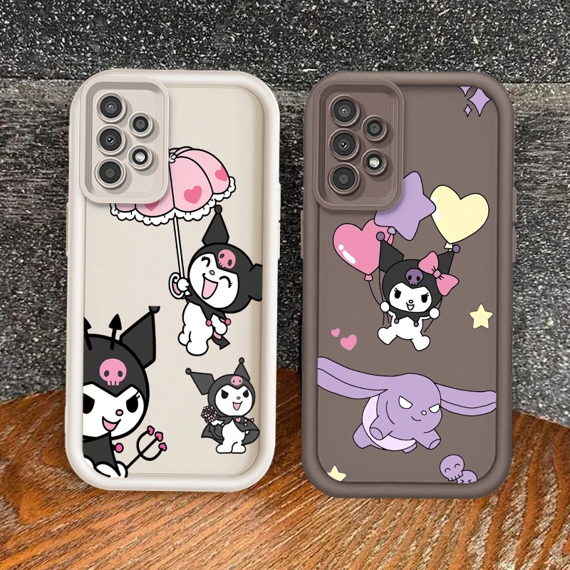 Sanrio Cartoon Cute Kuromi For Samsung A73 A71 A54 A53 A52 A51 A33 A32 A21S A14 A13 A12 A03 A04 A05 5G Eye Ladder Soft
Sanrio Cartoon Cute Kuromi For Samsung A73 A71 A54 A53 A52 A51 A33 A32 A21S A14 A13 A12 A03 A04 A05 5G Eye Ladder Soft