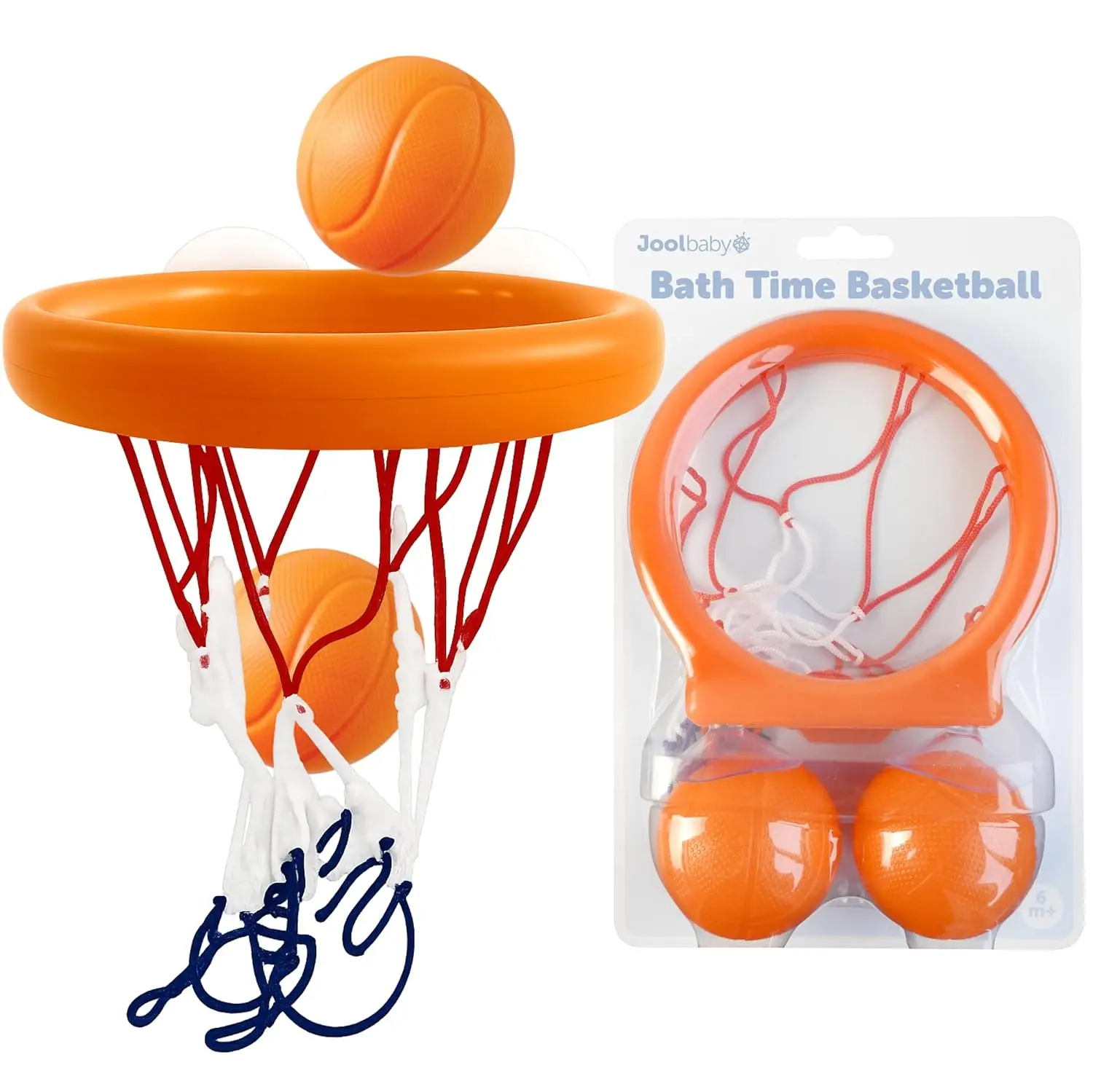 Toddler Bath Basketball Hoop Set with Suction Cups & 2 Balls
Toddler Bath Basketball Hoop Set with Suction Cups & 2 Balls