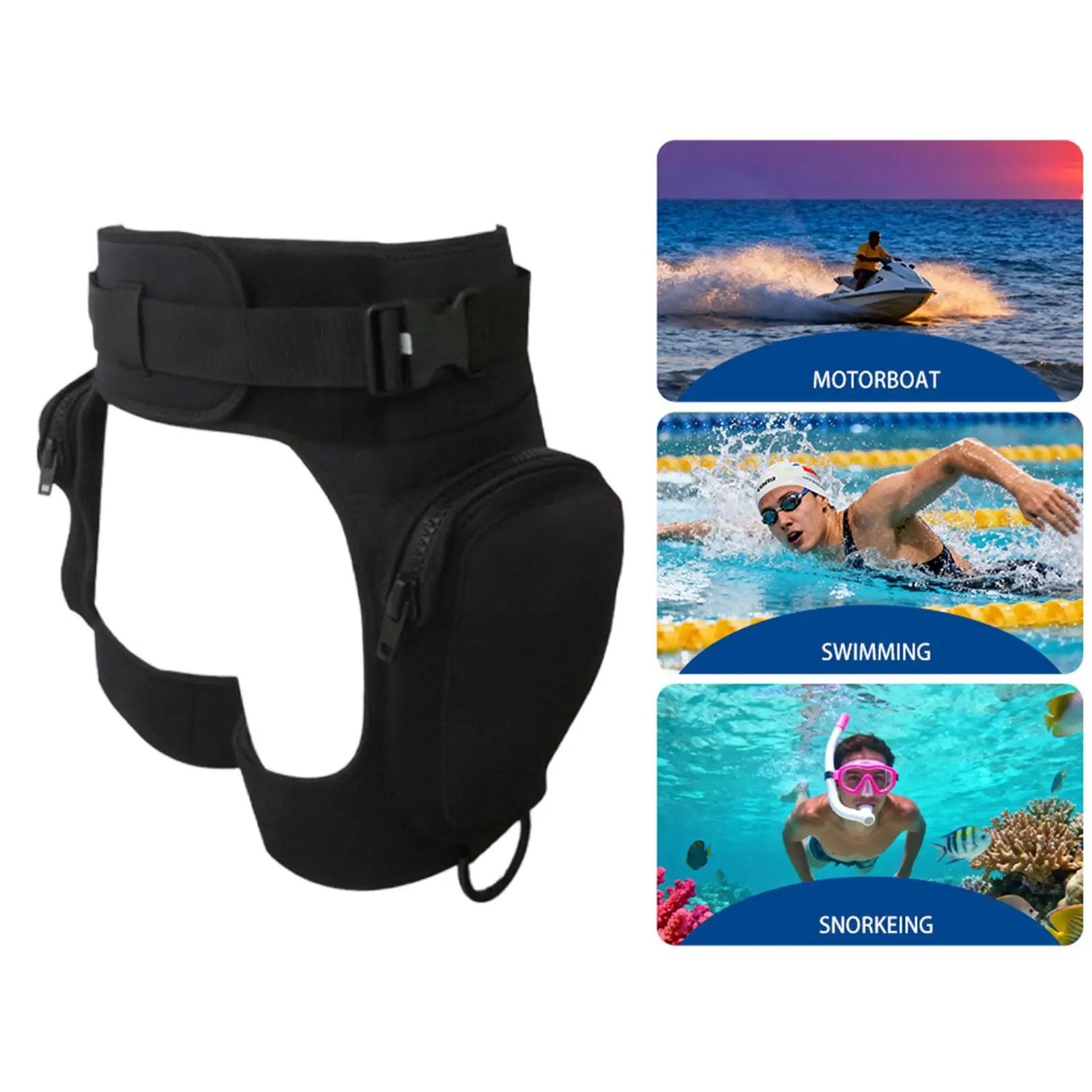Equipment Dive Shorts 3mm Neoprene Weighted Pockets Wetsuit Pants with D Ring Accessories for Water Adventures
Equipment Dive Shorts 3mm Neoprene Weighted Pockets Wetsuit Pants with D Ring Accessories for Water Adventures