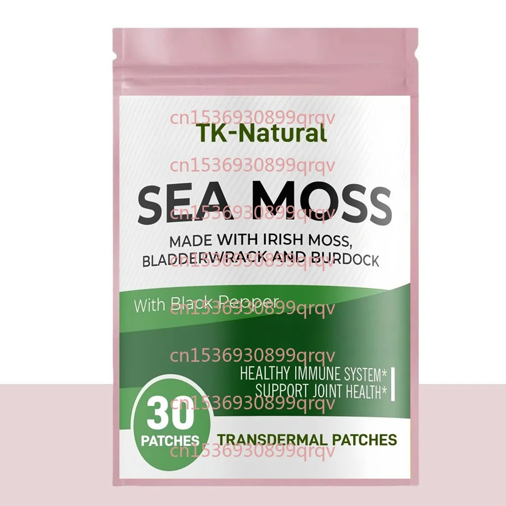 30 Patches Sea Moss Transdermal Patches With Bladderwrack,Burdock - Natural Wellness and Detox Support
30 Patches Sea Moss Transdermal Patches With Bladderwrack,Burdock - Natural Wellness and Detox Support