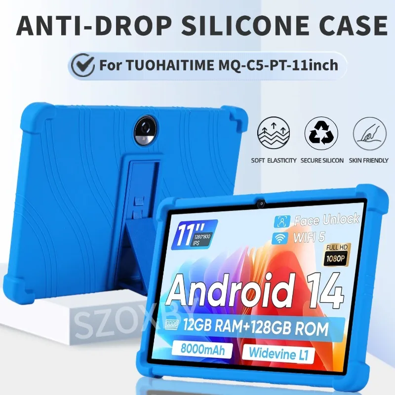 Для TUOHAITIME MQ-C5-PT Android 14 планшет 11 дюймов противоударный чехол AIPROTABLET C5-JZB мягкая силиконовая подставка защитный чехол
Для TUOHAITIME MQ-C5-PT Android 14 планшет 11 дюймов противоударный чехол AIPROTABLET C5-JZB мягкая силиконовая подставка защитный чехол
