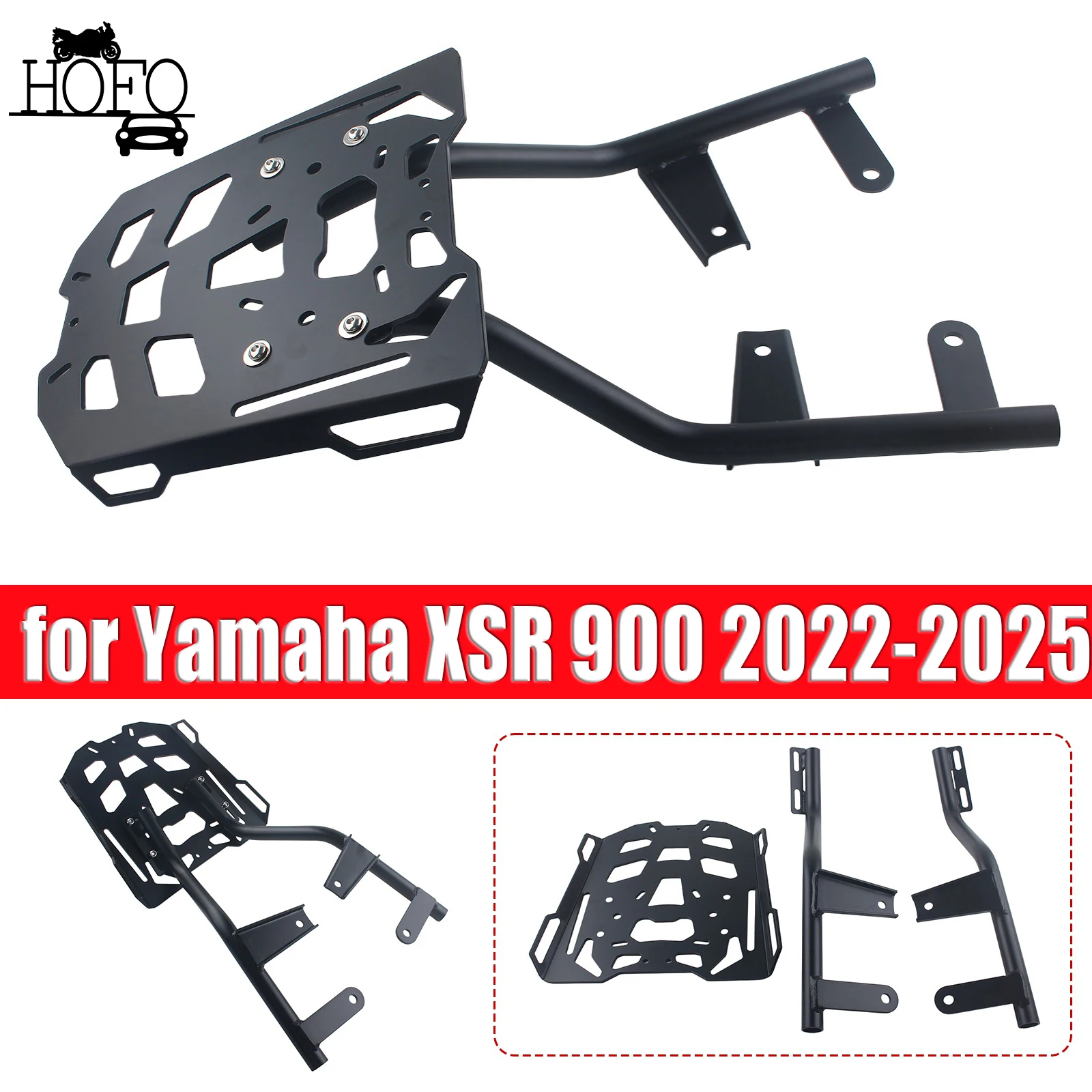 Motorcycle Rear Tail Rack Rear Suitcase Carrier Shelf for Yamaha XSR 900 2022-2025 Rear Luggage Rack
Motorcycle Rear Tail Rack Rear Suitcase Carrier Shelf for Yamaha XSR 900 2022-2025 Rear Luggage Rack