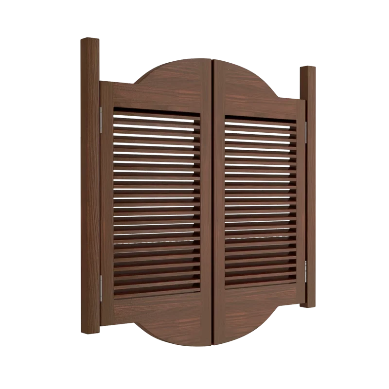 Walnut simple louver door partition half waist door solid wood small door retro bar free denimsolid wood
Walnut simple louver door partition half waist door solid wood small door retro bar free denimsolid wood